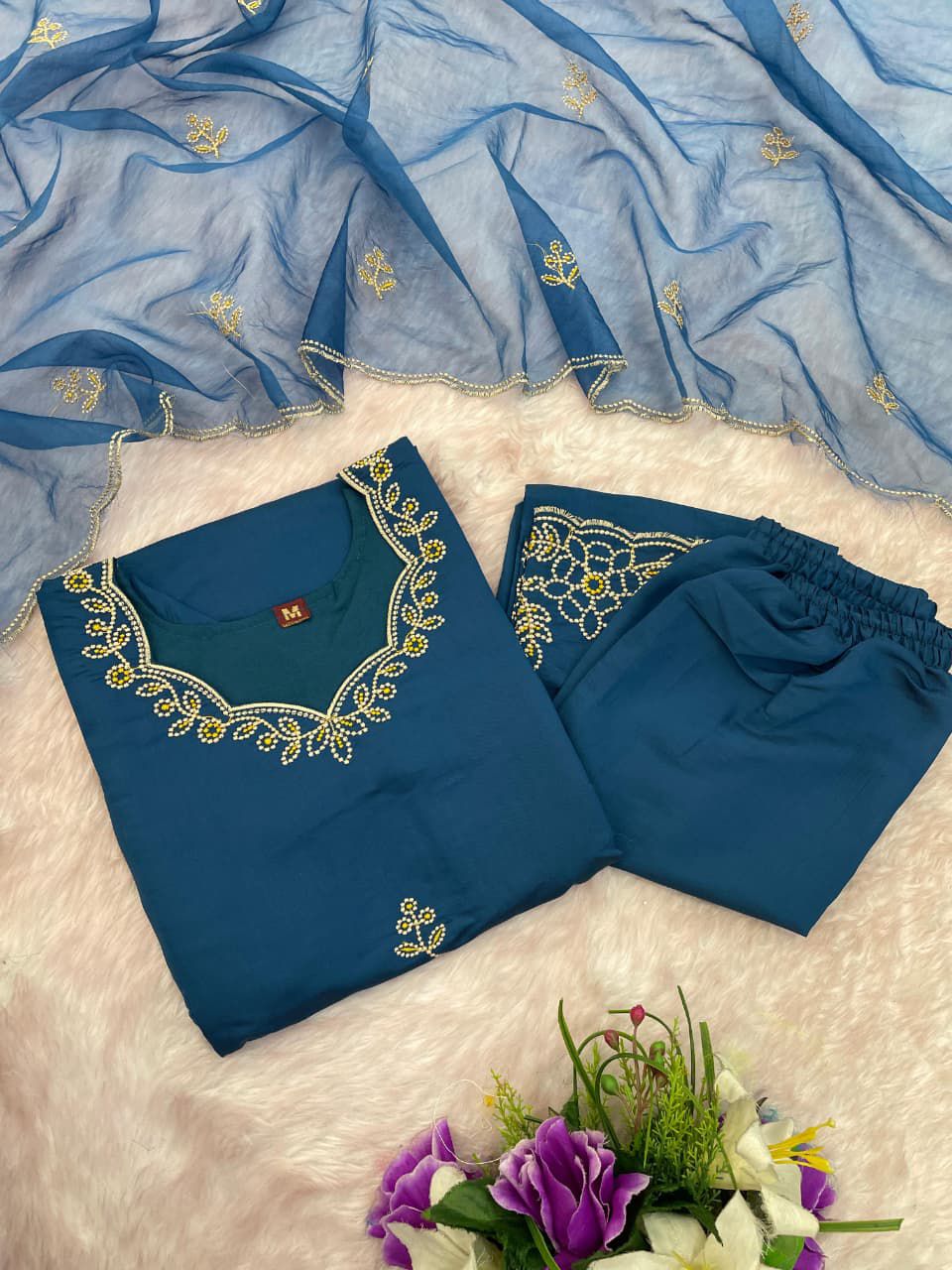 Maverick Fusion Premium Designer Kurta Pant Set